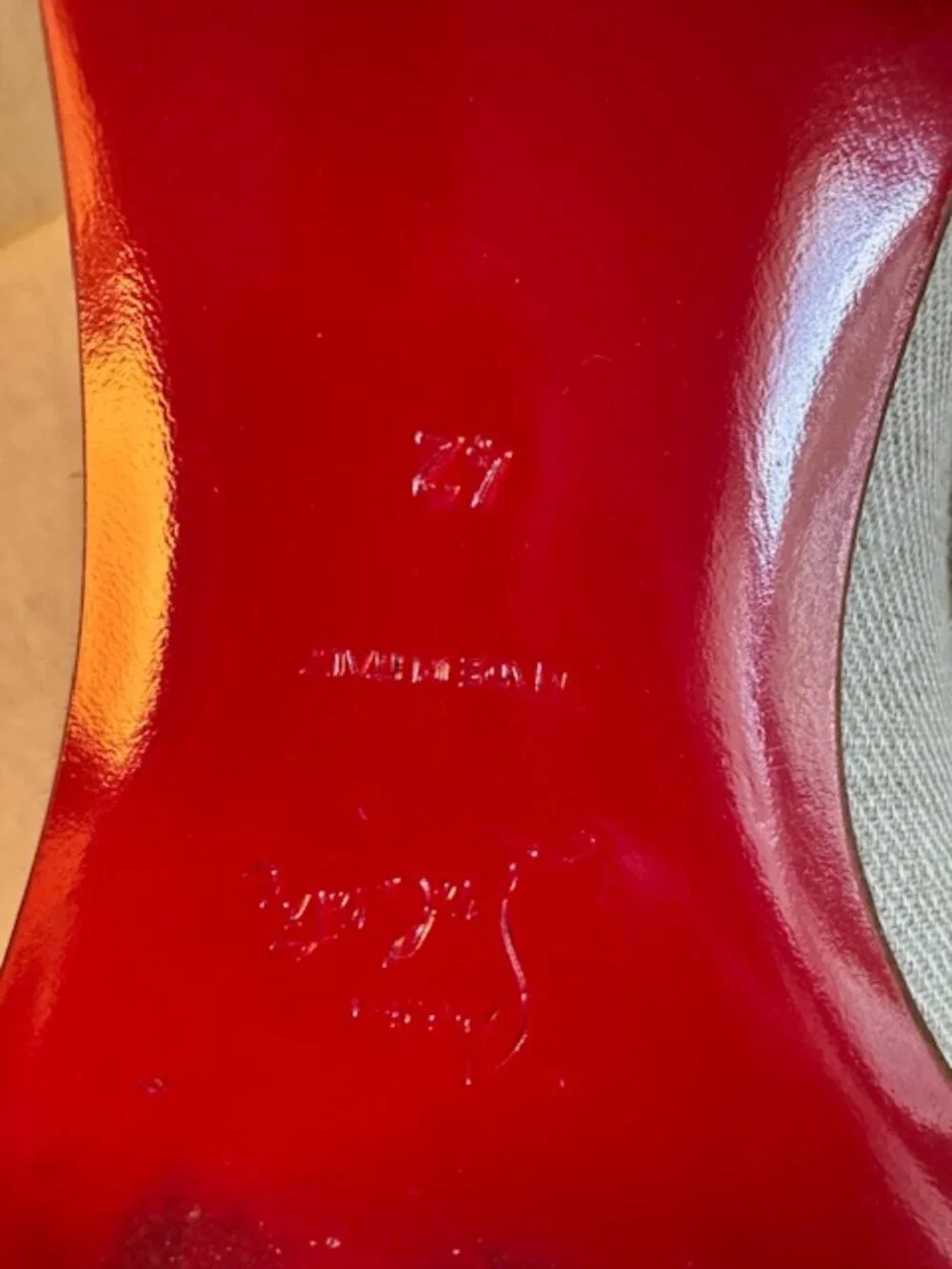 Christian Louboutin authentic christian